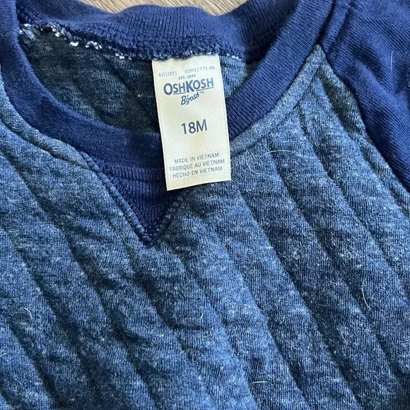 Quilted sweatshirt - Picture 2 of 2